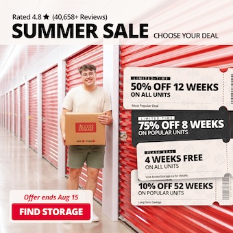 Access Storage  - North York Leslie Promotion