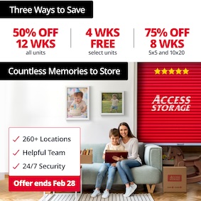 Access Storage  - North York Leslie Promotion